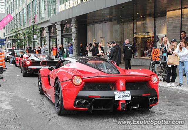 Ferrari LaFerrari spotted in Montreal, Canada