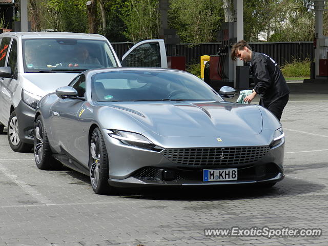 Ferrari Roma spotted in Munich, Germany