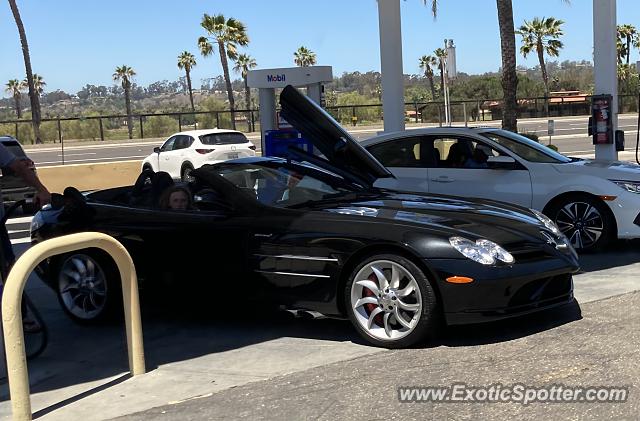 Mercedes SLR spotted in Del Mar, California