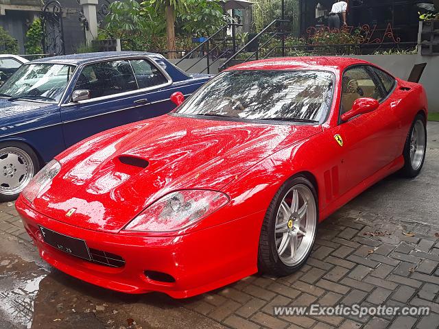 Ferrari 575M spotted in Jakarta, Indonesia