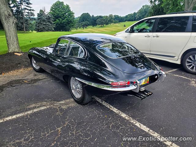 Jaguar E-Type spotted in Cincinnati, Ohio