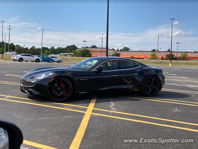 Fisker Karma spotted in Flint, Michigan