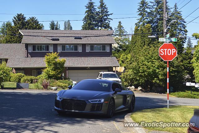 Audi R8 spotted in Shoreline, Washington