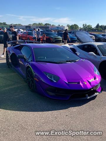 Lamborghini Aventador spotted in Pontiac, Michigan