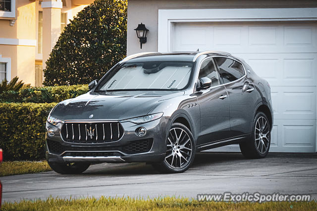 Maserati Levante spotted in Jacksonville, Florida
