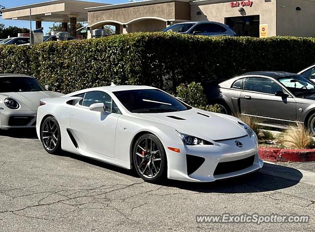 Lexus LFA spotted in Malibu, California