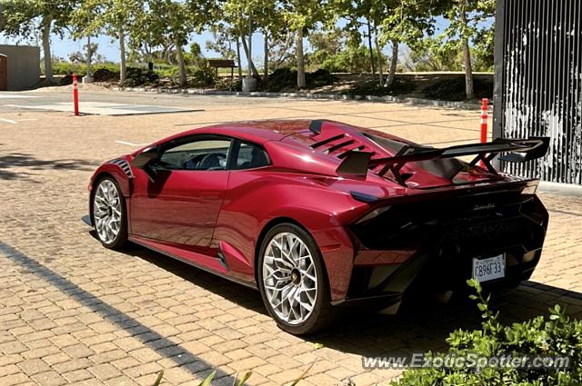Lamborghini Huracan spotted in Malibu, California