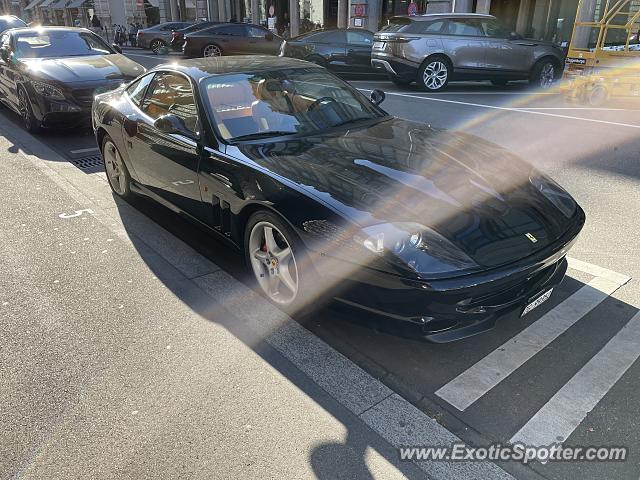Ferrari 550 spotted in Zurich, Switzerland