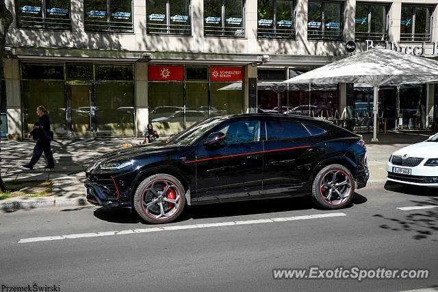 Lamborghini Urus spotted in Berlin, Germany