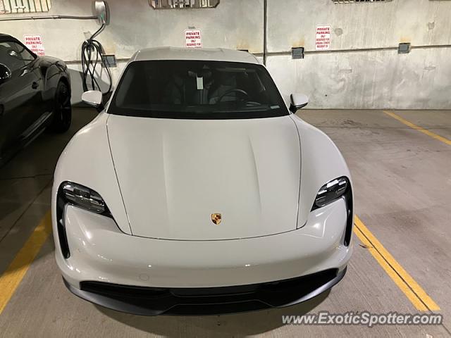 Porsche Taycan (Turbo S only) spotted in Fort Wayne, Indiana