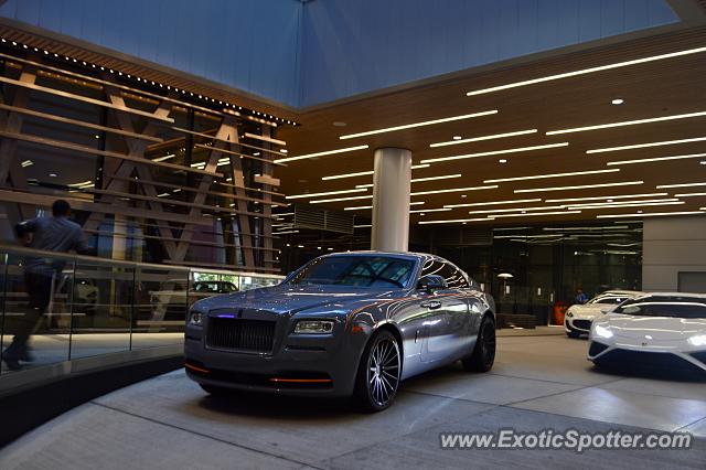 Rolls-Royce Wraith spotted in Bellevue, Washington