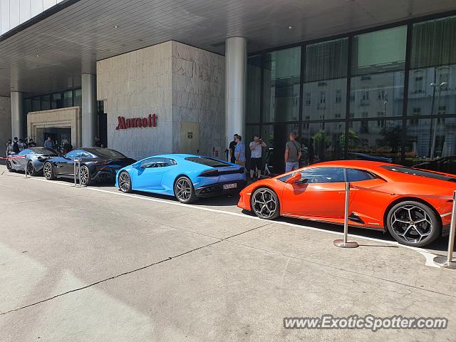 Lamborghini Huracan spotted in Warsaw, Poland