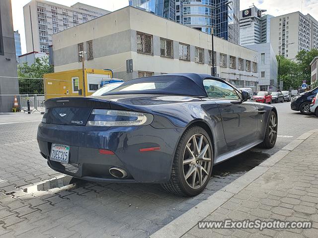 Aston Martin Vantage spotted in Warsaw, Poland