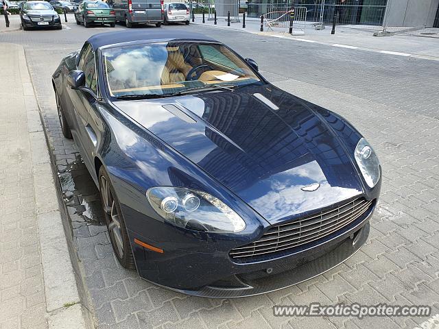 Aston Martin Vantage spotted in Warsaw, Poland