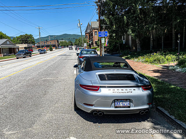 Porsche 911 spotted in Brevard, North Carolina
