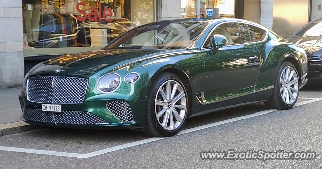 Bentley Continental spotted in Zürich, Switzerland