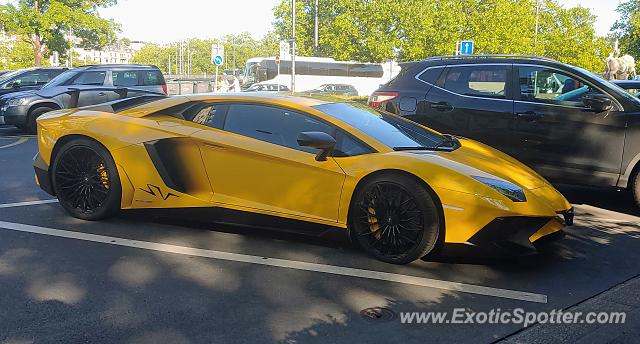 Lamborghini Aventador spotted in Zurich, Switzerland