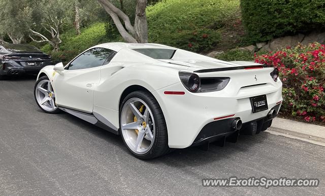Ferrari 488 GTB spotted in Rancho Santa Fe, California