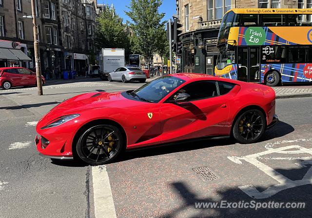 Ferrari 812 Superfast spotted in Edinburgh, United Kingdom