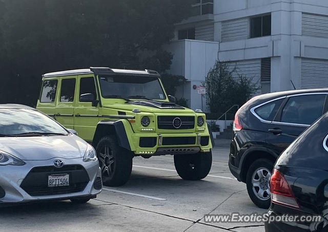 Mercedes 4x4 Squared spotted in Beverly Hills, California