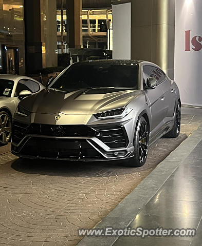 Lamborghini Urus spotted in Bangkok, Thailand