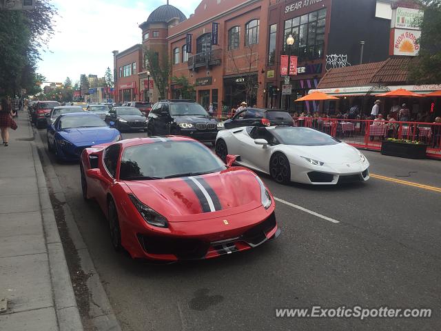 Ferrari 488 GTB spotted in Calgary, Canada