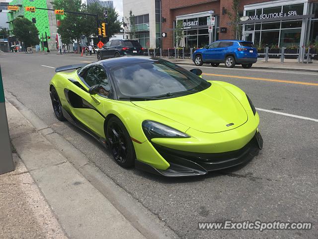 Mclaren 600LT spotted in Calgary, Canada