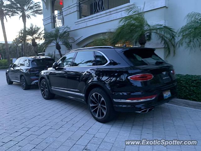 Bentley Bentayga spotted in Vero Beach, Florida