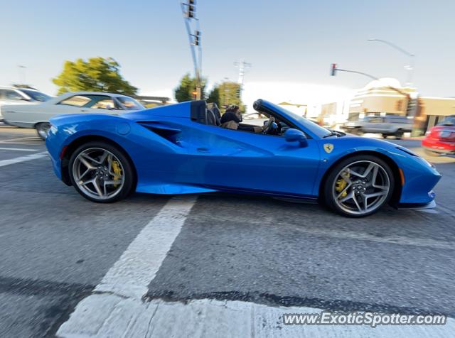 Ferrari F8 Tributo spotted in San Mateo, California