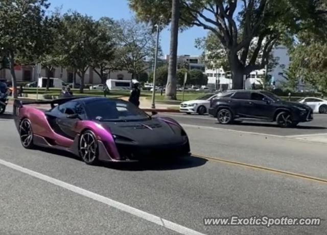 Mclaren Senna spotted in Los Angeles, California