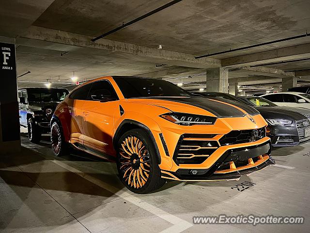 Lamborghini Urus spotted in Frisco, Texas