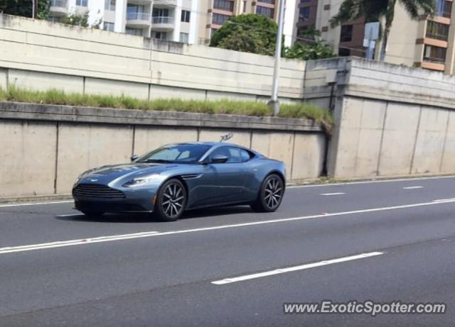 Aston Martin DB11 spotted in Honolulu, Hawaii