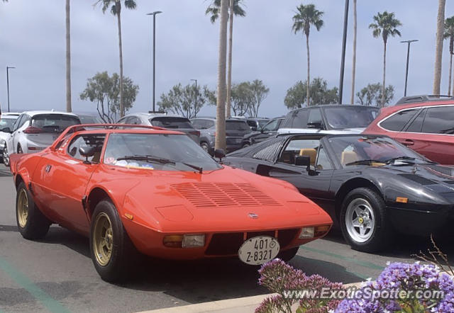 Lancia Stratos spotted in Newport Beach, California