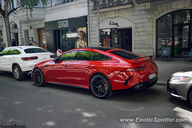 Mercedes AMG GT spotted in Berlin, Germany