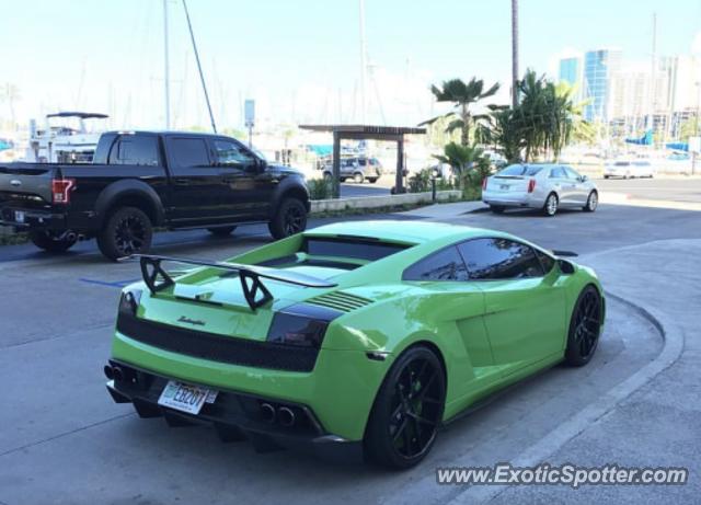 Lamborghini Gallardo spotted in Honolulu, Hawaii