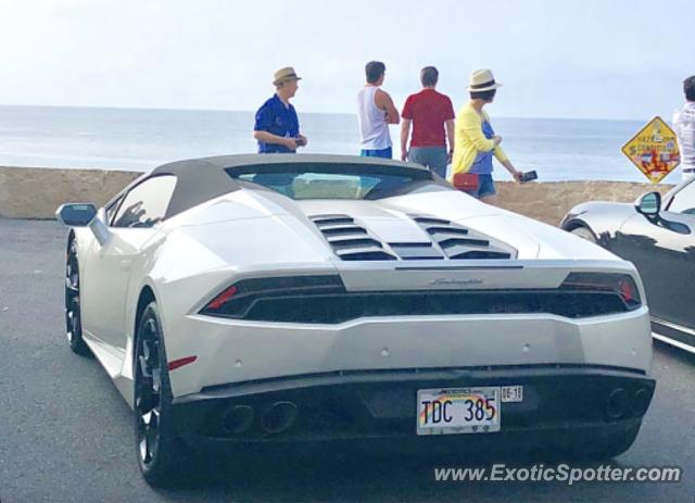 Lamborghini Huracan spotted in Honolulu, Hawaii