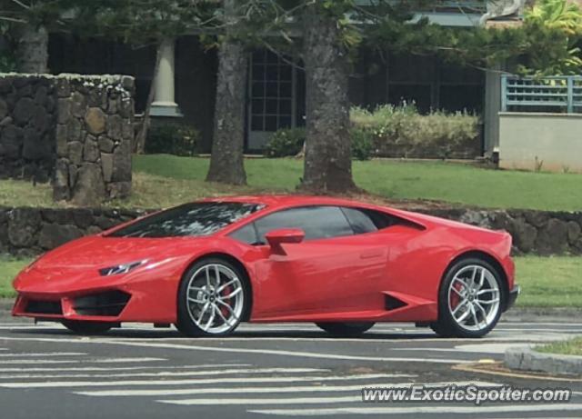 Lamborghini Huracan spotted in Honolulu, Hawaii
