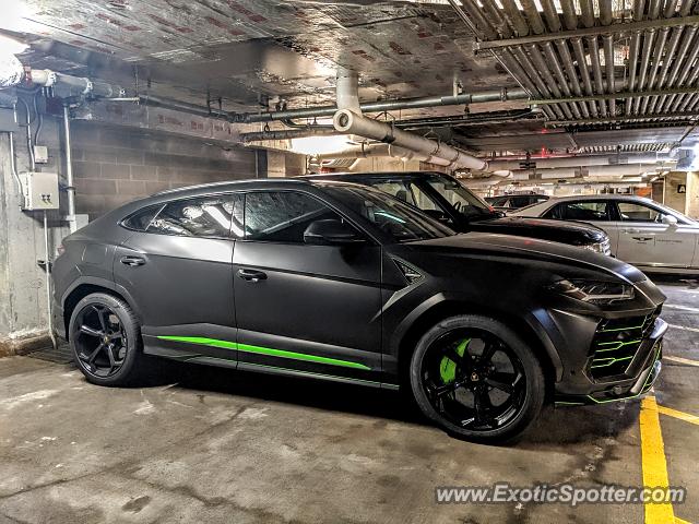 Lamborghini Urus spotted in Manhattan, New York