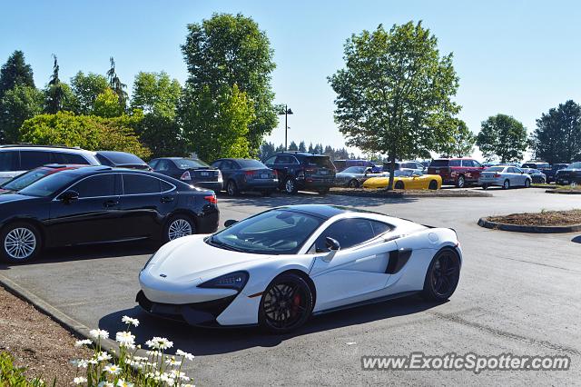 Mclaren 570S spotted in Newcastle, Washington