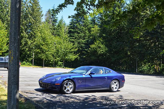 Ferrari 612 spotted in Snoqualmie, Washington