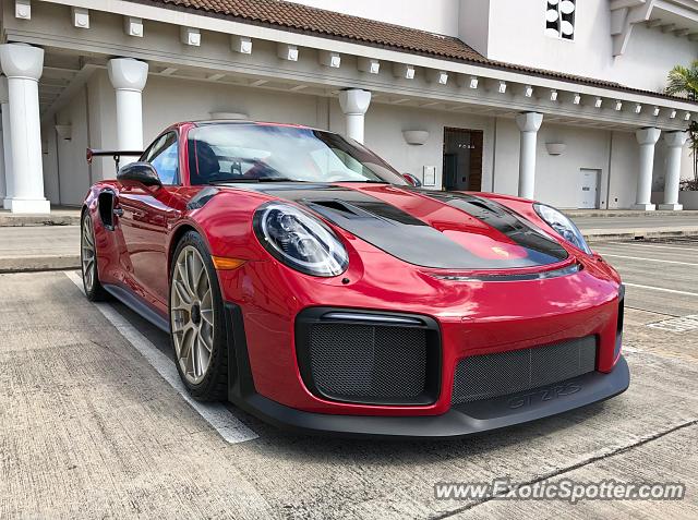 Porsche 911 GT2 spotted in Honolulu, Hawaii
