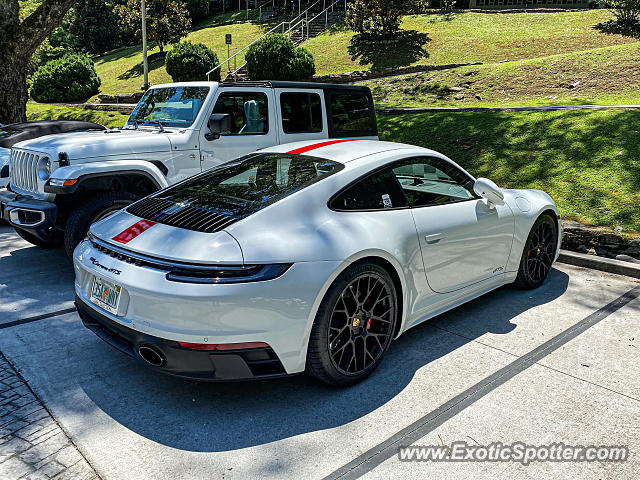Porsche 911 spotted in Tapoco Lodge, North Carolina
