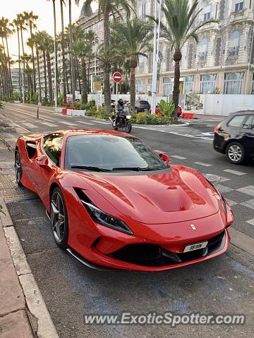 Ferrari F8 Tributo spotted in Ajaccio, France