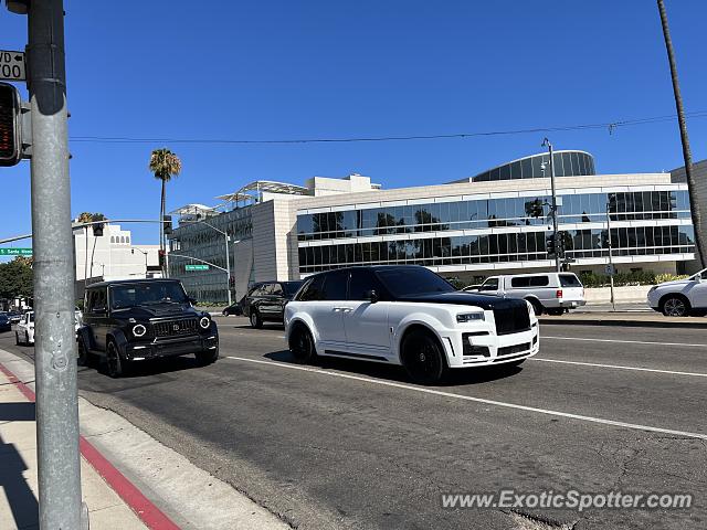 Rolls-Royce Cullinan spotted in Beverly Hills, California