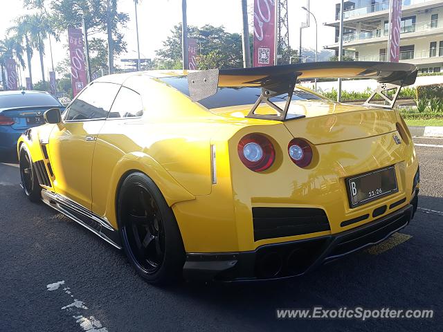 Nissan GT-R spotted in Jakarta, Indonesia
