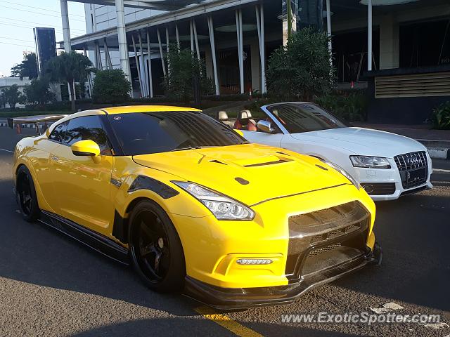 Nissan GT-R spotted in Jakarta, Indonesia