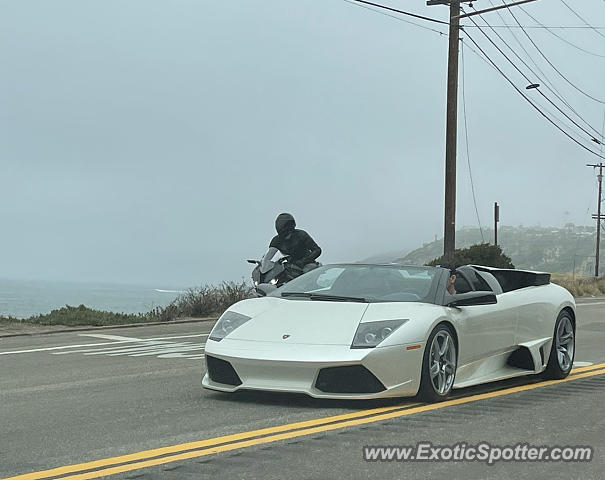 Lamborghini Murcielago spotted in Malibu, California