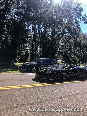 Mclaren 600LT spotted in Amelia island, Florida