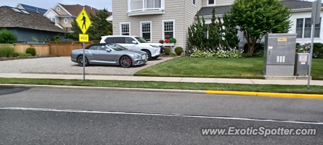 Bentley Continental spotted in Point pleasant, New Jersey