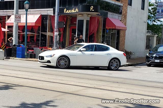 Maserati Ghibli spotted in St Louis, Missouri